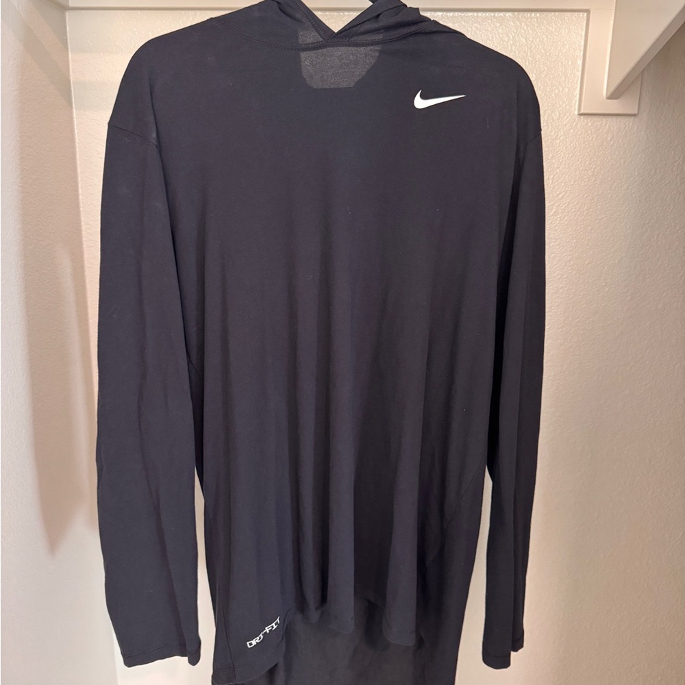 Nike Men's Black Dri-FIT Hoodie